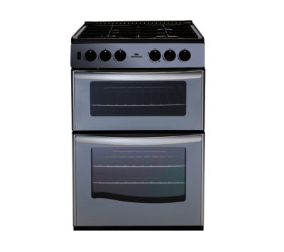 New World G55TT Gas Cooker - Silver